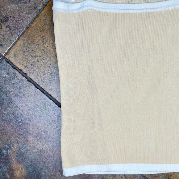 Insight Floral Cream Beaded Tank Top Medium - Picture 10 of 11